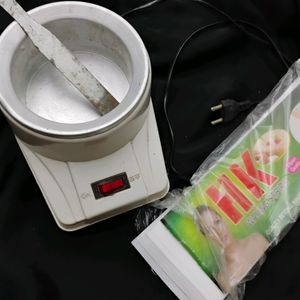 Wax Heater With Strips