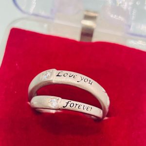 Couple ring 92 Silver