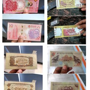 14 Different countries currency Notes