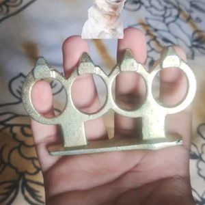 Punch Brass Knuckles Self Defence