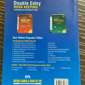 Double Entry Book Keeping