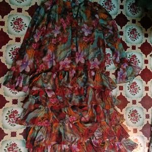 Fancy One Piece Gown Xl Size Length 44 Inches