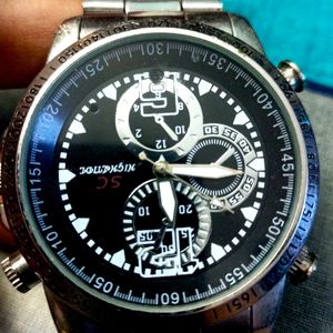 Men's Rechargeable Spy Analog Watch