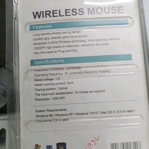 Wireless Mouse