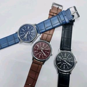 New With Tag Trendy Analogue Watch Combo Set Of 3