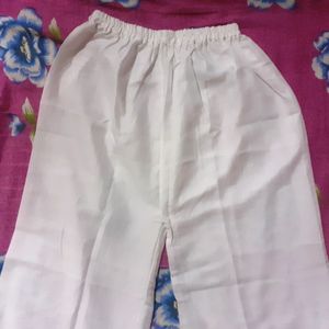 White Palazzo 👖 Women's Cotton Pant Handmade