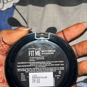 MAYBELLINE fit me pressed matte oily skin