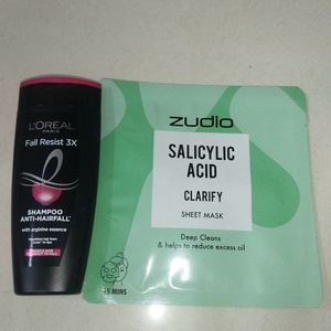 Loreal Shampoo n Salicylic acid Mask