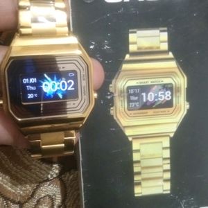 Casio Vintage Edition Golden Watch New