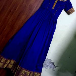 New Silk Anarkali with Dupatta 🎉🎉💙