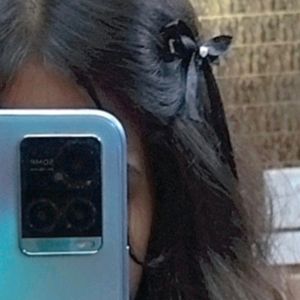 Coquette Hair Clips 🖤 black