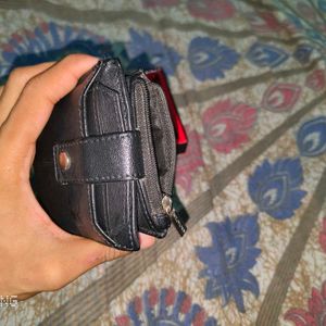 WILDHORN real top grain leather black wallet +belt