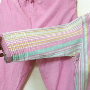 Pink Kurta Set