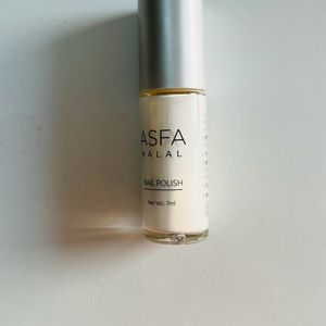 Asfa halal White Nail Paint