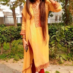 Yellow Kurta Set