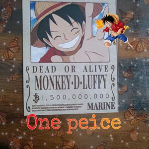 MONKEY•D•LUFFY wanted Poster