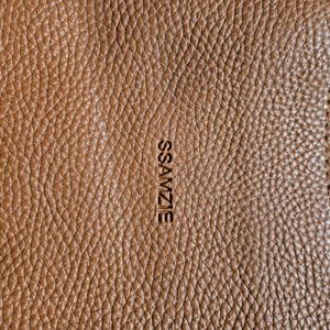 SSAMZIE Leather Handbag