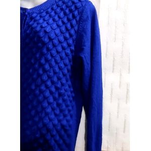 Blue Soft Cardigan sweater For Women's