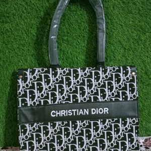 Christian Dior Laptop Size Tote Bag