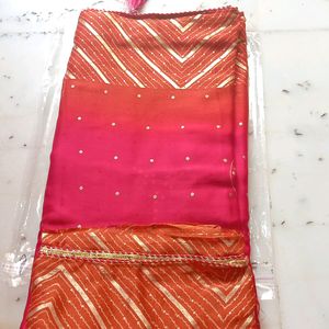 Jaipuri Print Brand New Saree👀💗