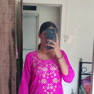 Pink Designer Kurti