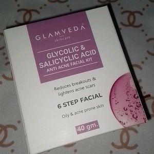 Glamveda 6 step anti acne facial kit