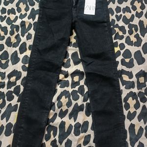 Zara Black Skinny Fit Jeans