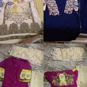 3 Pakistani Dress Comboo