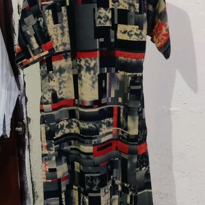 Digital Print Kurti - With Belt