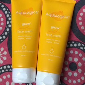 Aqualogica Glow+ Papay & Vitamin C Face Wash Pack2