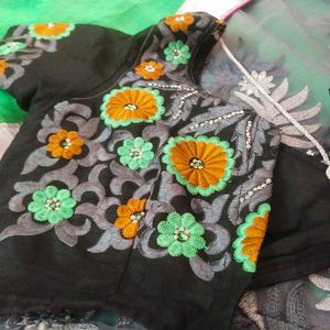 Sare With Stitched Blouse