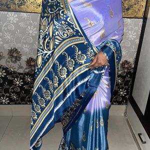 Crepe saree