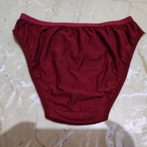 New Maroon Panty