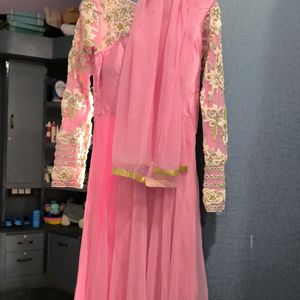 Anarkali Suit With Jari Work