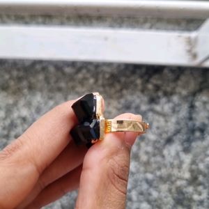 Ring: Golden and Black