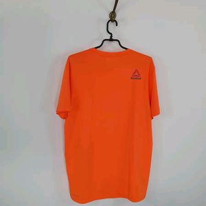 Reebok  Unisex T-shirt| Active Wear | Orange |
