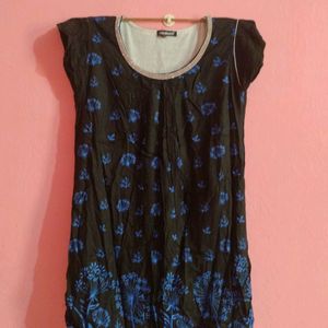 Studded Navy Blue Top