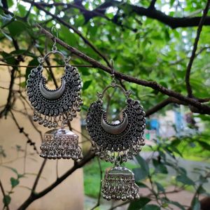 oxidised earrings