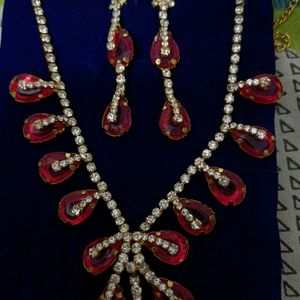 Pink Jewellery Set