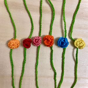 Simple crochet Rakhi