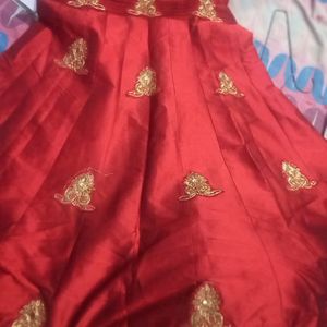 Maroon Colour Party Wear Gown