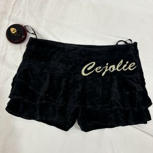 Mini Skirt With attached Shorts