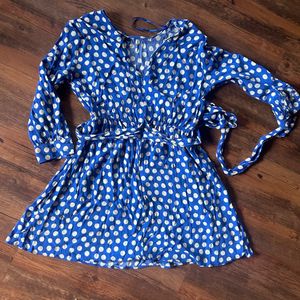 Zara Mini Polka Dot Dress