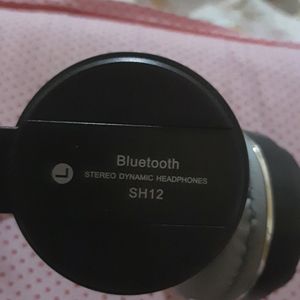 SH12 Bluetooth Headphones With Charging Cable