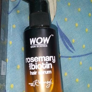 Wow Skin Science Rosemary With Biotib Hair serum