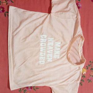 Rose Pink Crop Top