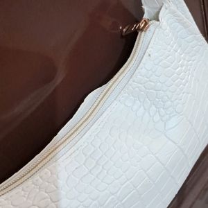 White Sling Bag