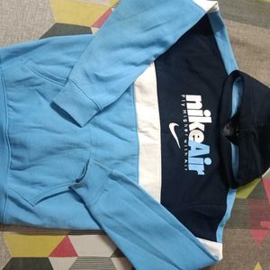 Blue Hoodie Nike