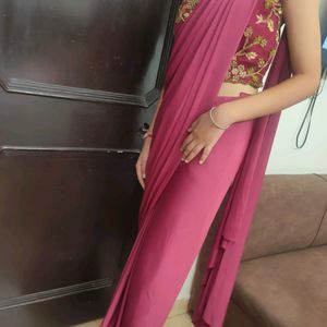 Lycra Saree