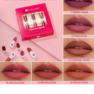 Myglamm Luscious Matte Mini Lipstick Kit